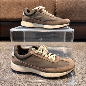 Cole Haan Taupe and Cream Sneakers